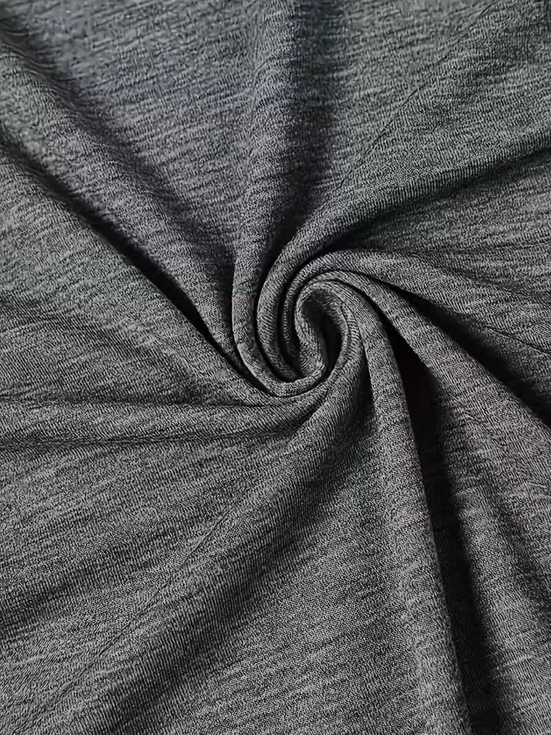 Close-up of dark grey fabric material texture