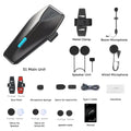Asmax S1 Bluetooth Motorcycle Intercom, 3 km Range – 1PC S1