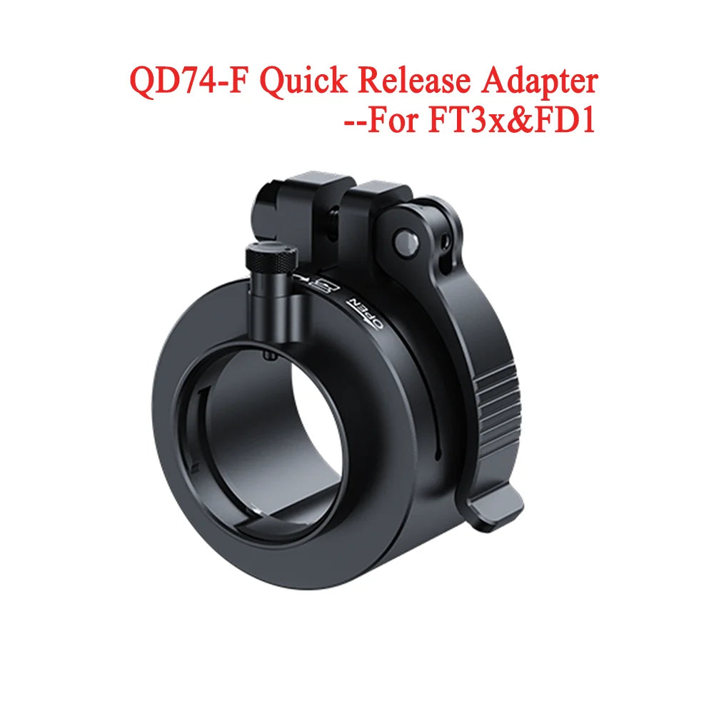 PARD NV007 Series Quick Release Adapter for Rifle Scopes – Quick Adapter--QD74F