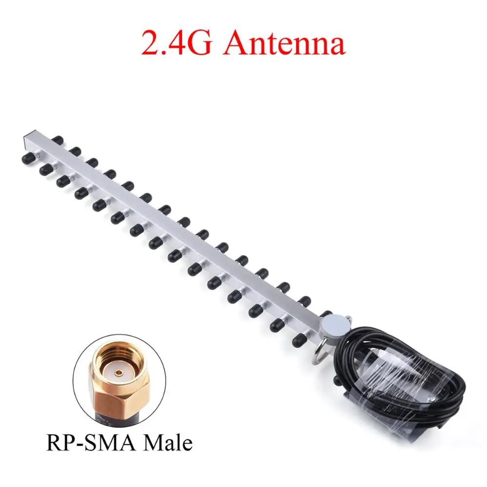 25dBi High Gain Dual-Band Yagi Antenna for 4G or 2.4G WiFi – 2.4G Antenna