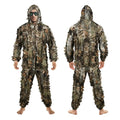 3D Woodland Leaf Ghillie Suit for Hunting, Unisex Camouflage Clothing – For size XLXXL