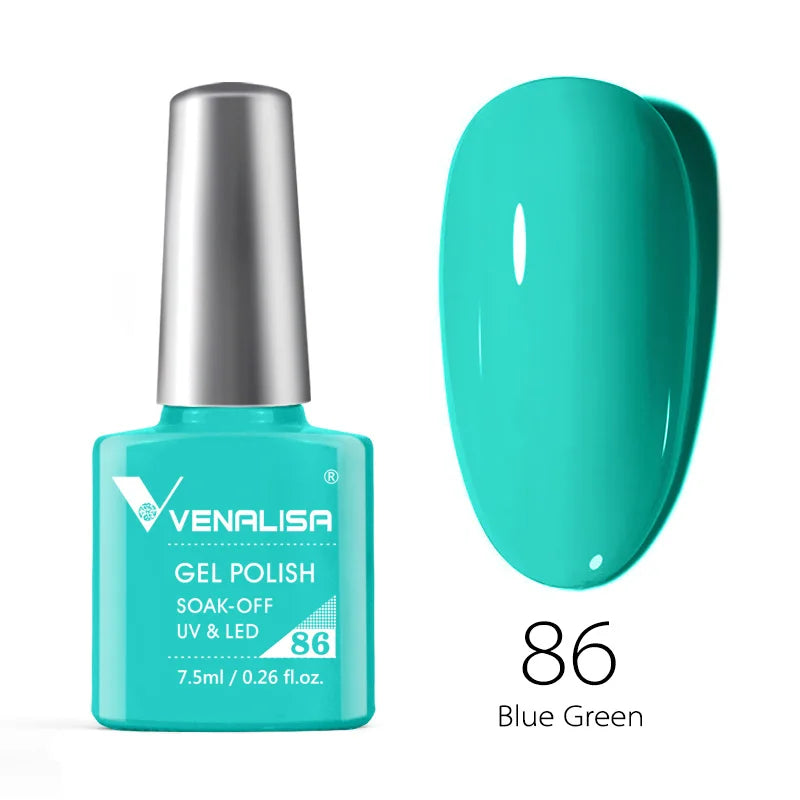 Venalisa Soak Off UV/LED Gel Nail Polish, 7.5ml Full Coverage Color – 86