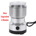 Electric Kitchen Grinder with 4-Edged Blade for Spices and Coffee – 8 Blades-EU Plug