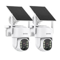 Annke 4MP Solar Wireless Security Camera with Pan and Tilt – 2PC