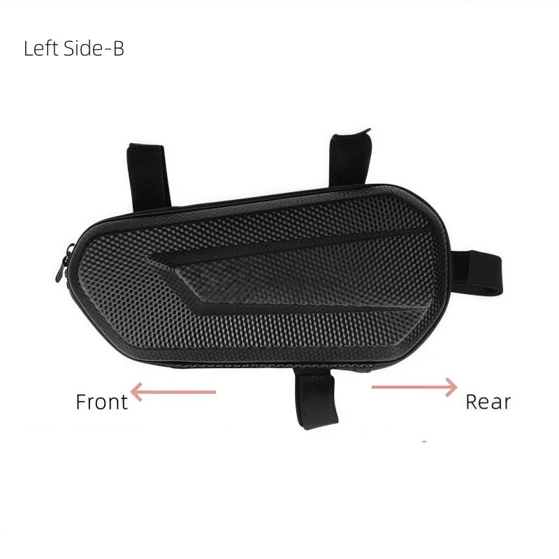 Waterproof Motorcycle Hard Shell Triangle Saddlebag, 27 × 11.5 × 7 cm – Left Side-B