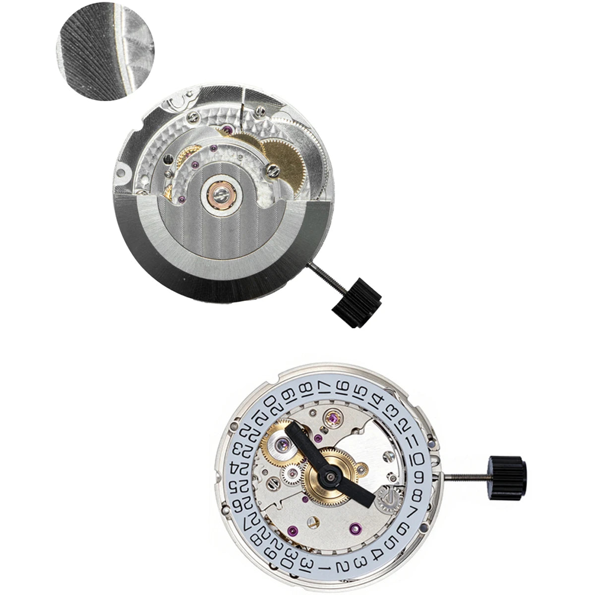PT5000 Automatic Mechanical Watch Movement, 25 Jewel, Date Function – Sksm
