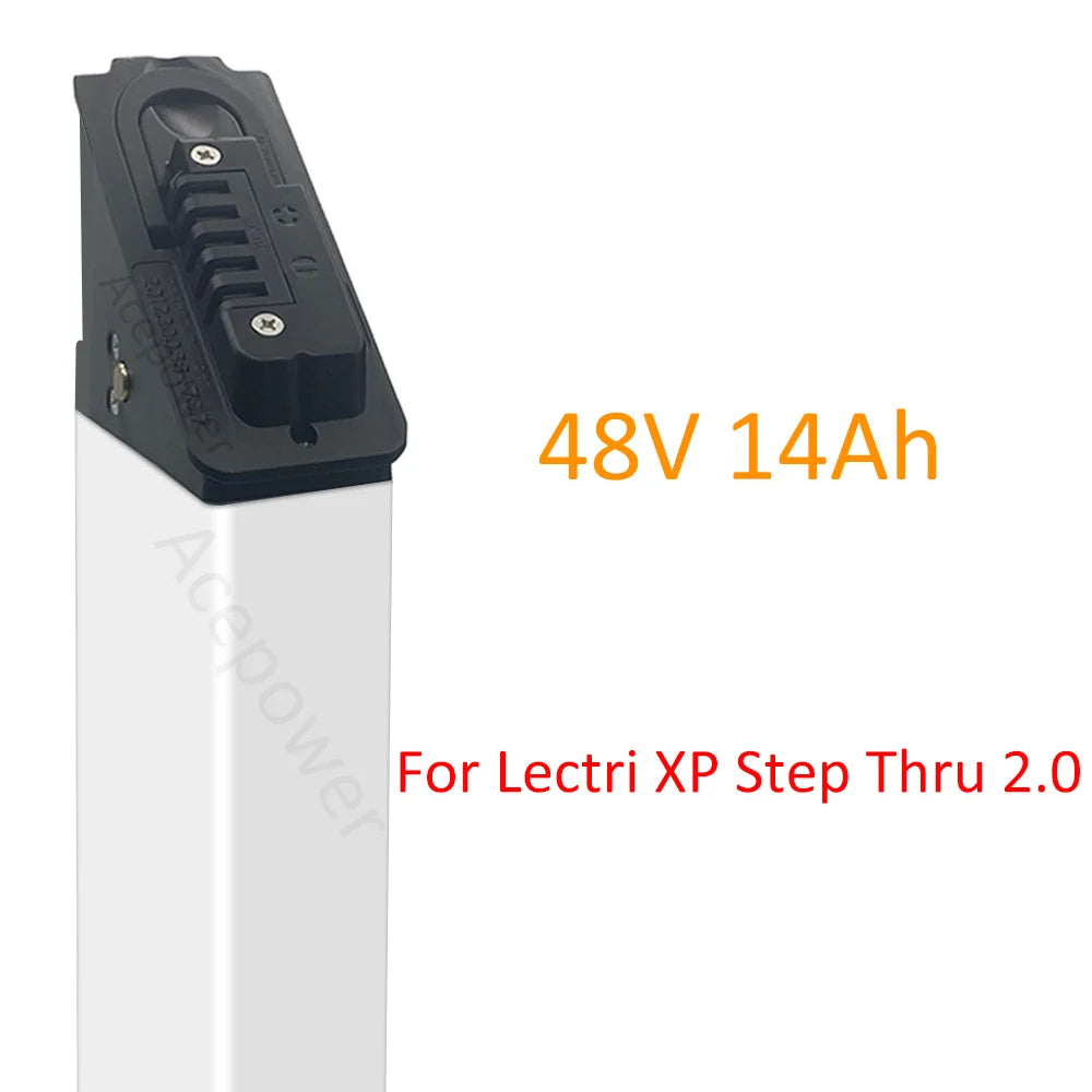 48V Ebike Battery for Lectri XP 1.0/2.0 and Step-Thru, 10.4Ah–14Ah – 48V14Ah Step2.0