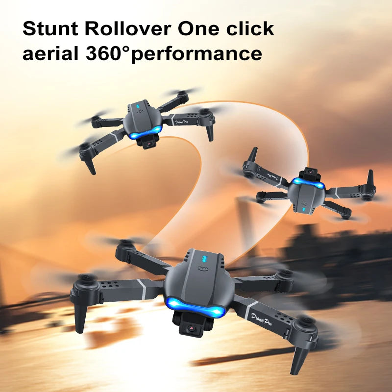 Aerial Drone Dual Lens Switch Gesture Photography Beauty Filter 110° Wide Angle Trajectory Flight APP Control Foldable FPV – view 7