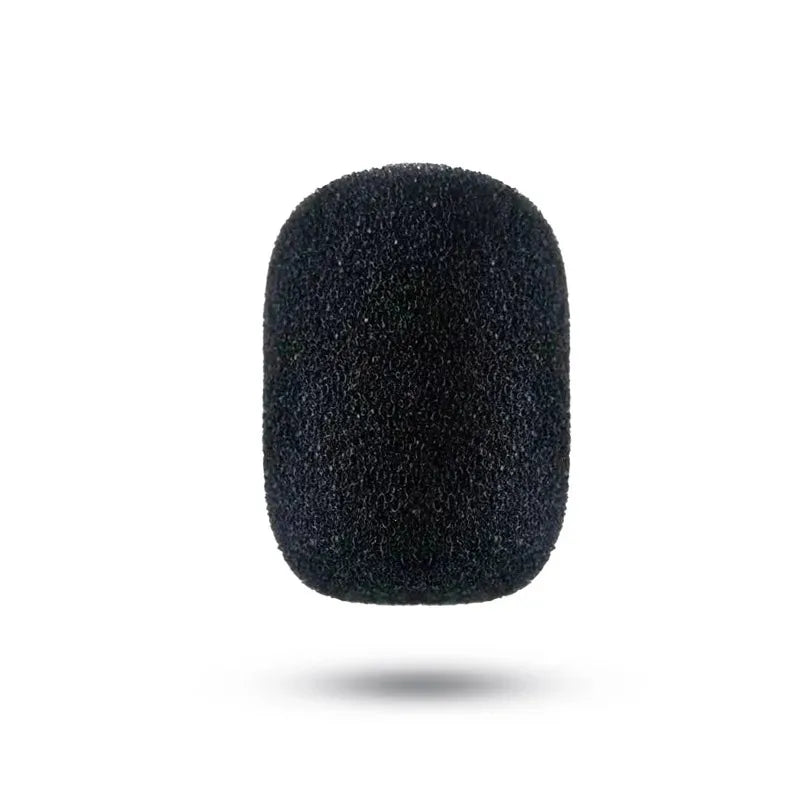 Single black foam sponge cover for microphone