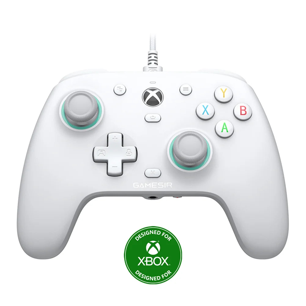 GameSir G7 SE Wired Gamepad with Hall Effect Sticks for Xbox & PC – G7 SE White