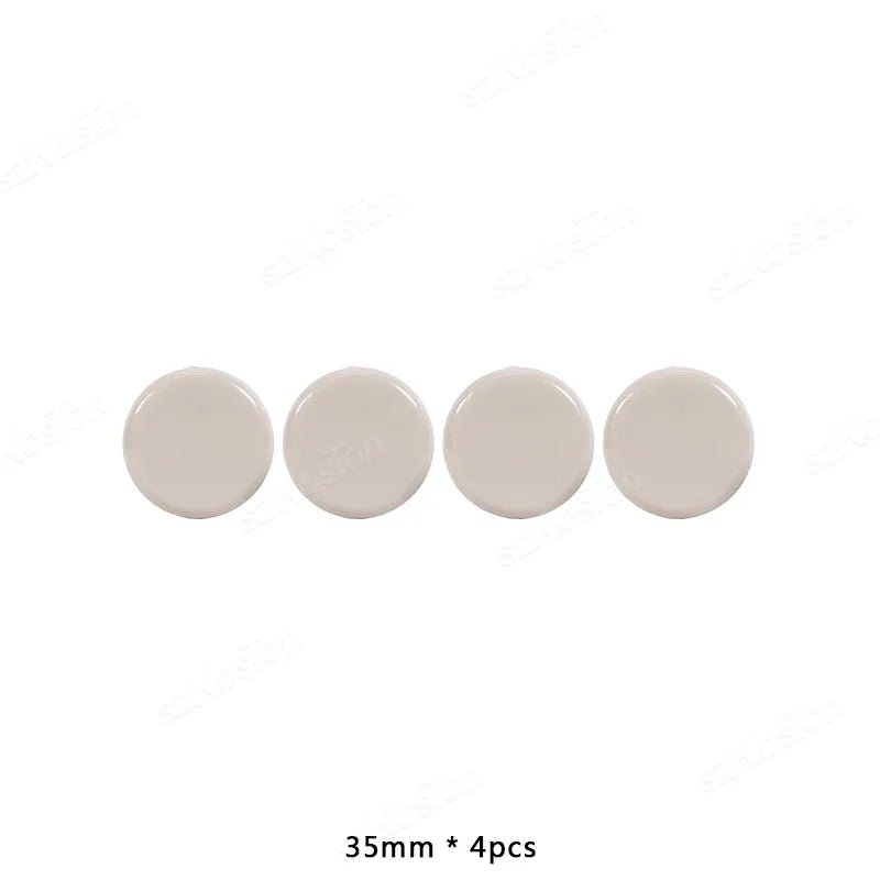 4-Piece Furniture Glider Sliding Pads, PE Plastic Floor Protectors – 35mm-1