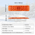 10-Ton Traction Boards, High-Strength PP Recovery Mats – Orange Medium