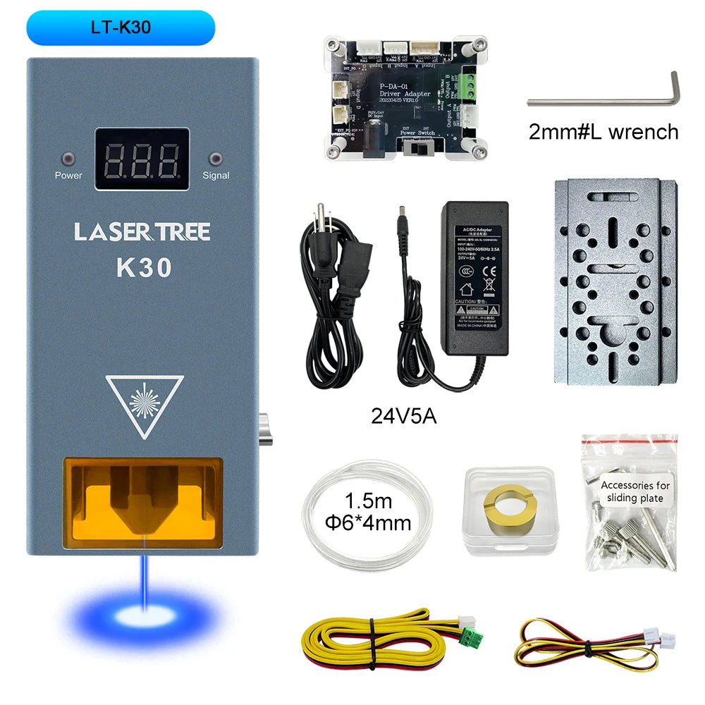 Laser Tree 20W-40W Optical Power Laser Module with Air Assist – LT-K30 30W