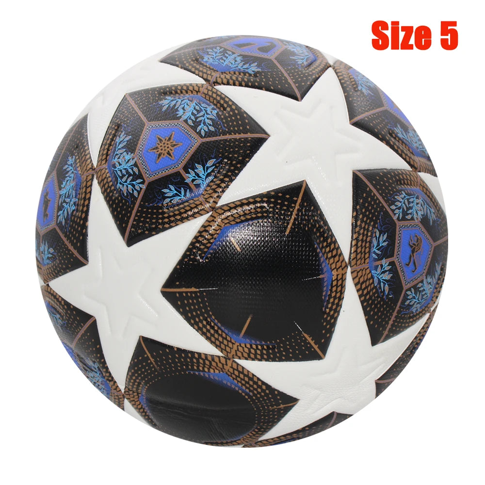 Standard Seamless PU Soccer Ball for Match and Training – H02 Size 5