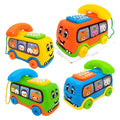 Kids Telephone Bus Car Montessori Educational Toy for Toddlers 1+ – Random 1pc