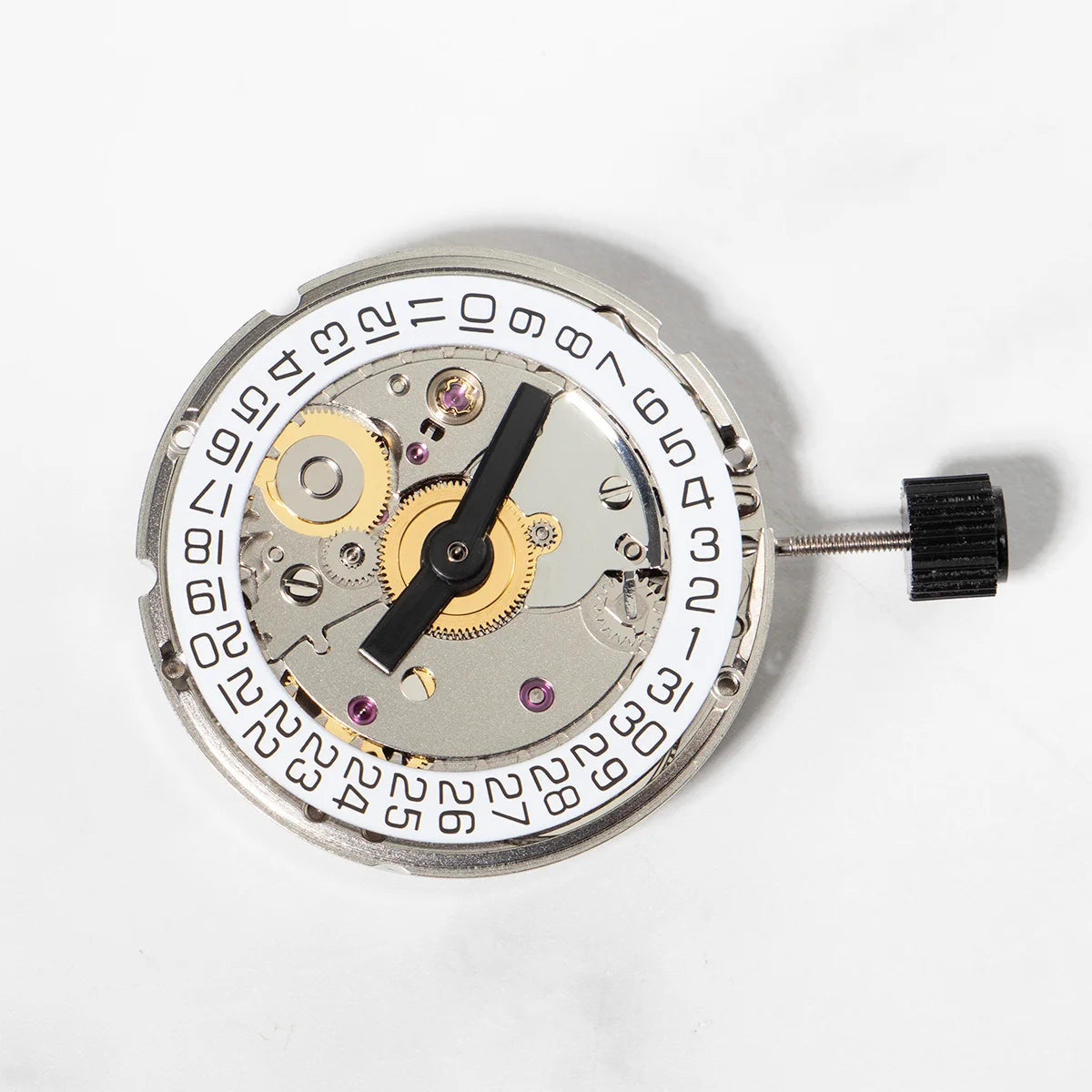 PT5000 Automatic Mechanical Watch Movement, 25 Jewel, Date Function – W