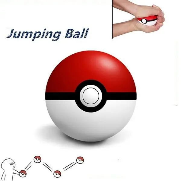 Round red and white toy ball