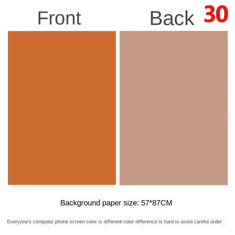 57 × 87 cm Double-Sided Photography Backdrop Paper – 30