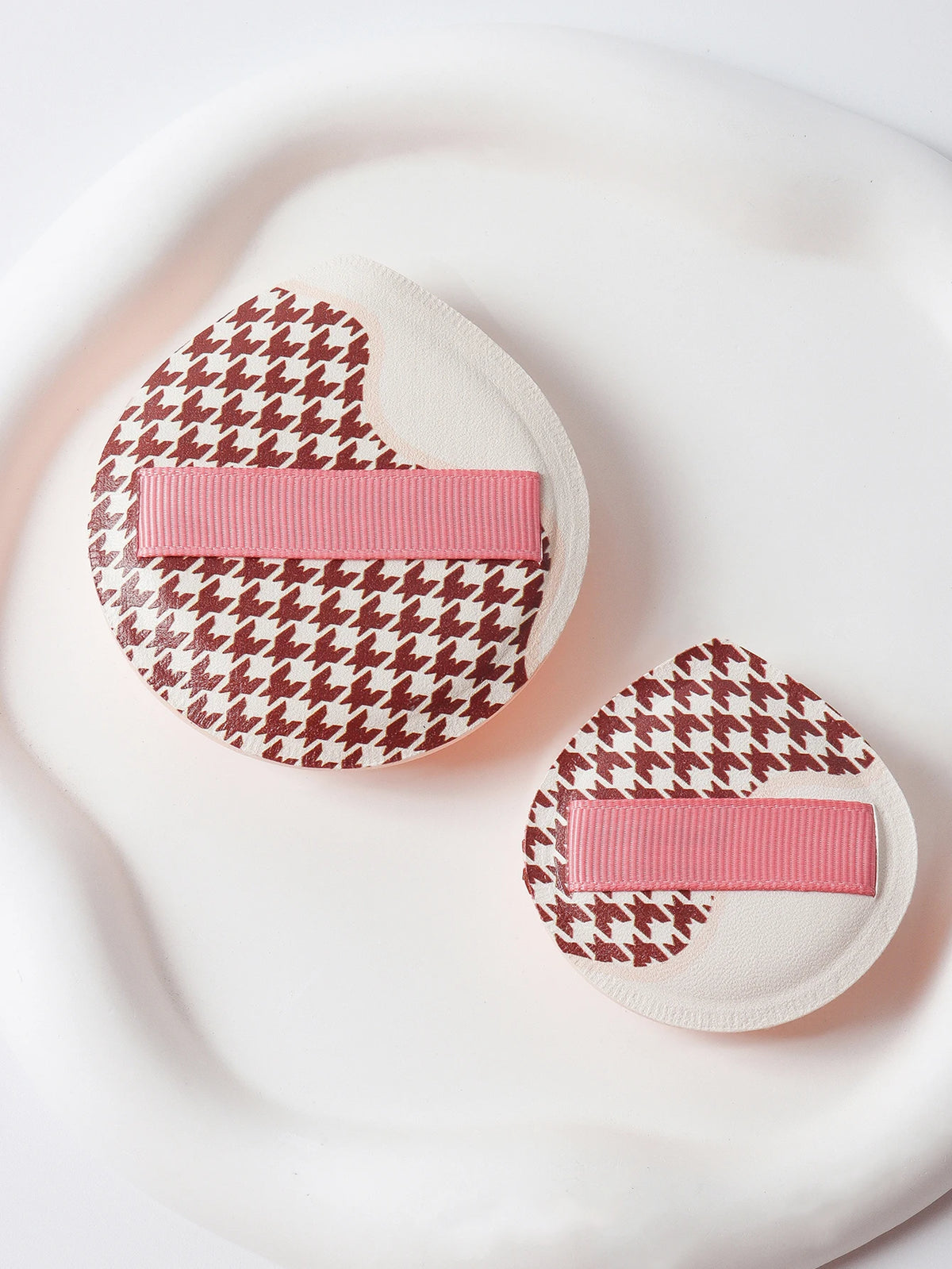 Large Soft Cotton Candy Cosmetic Powder Puff, 6cm Polyurethane Sponge – 2pcs (3)