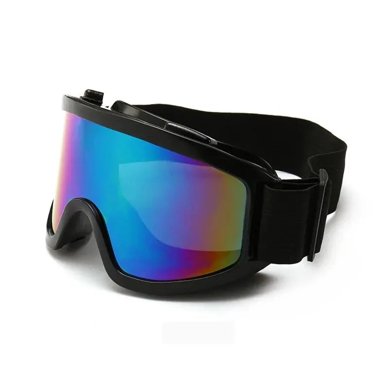 Windproof and Dustproof Protective Sports Goggles for Outdoor Activities – Black