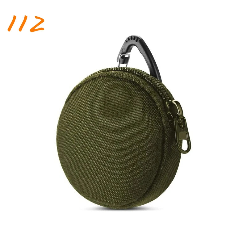 Tactical Molle Waist Pouch 600D Nylon EDC Utility Bag for Outdoor Gear – 112-green