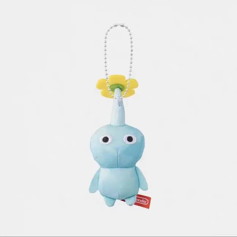 Pikmin Mini Plush Keychain, 10 cm Stuffed Bag Charm – F
