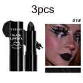 Ytruns Matte Black Lipstick, Waterproof Long-Lasting Dark Makeup – 3pcs