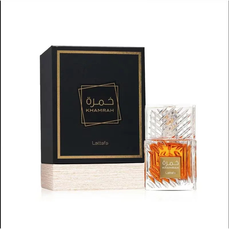 Lattafa Khamrah Karaz Eau De Parfum 100ml Unisex Vanilla Fragrance – Black