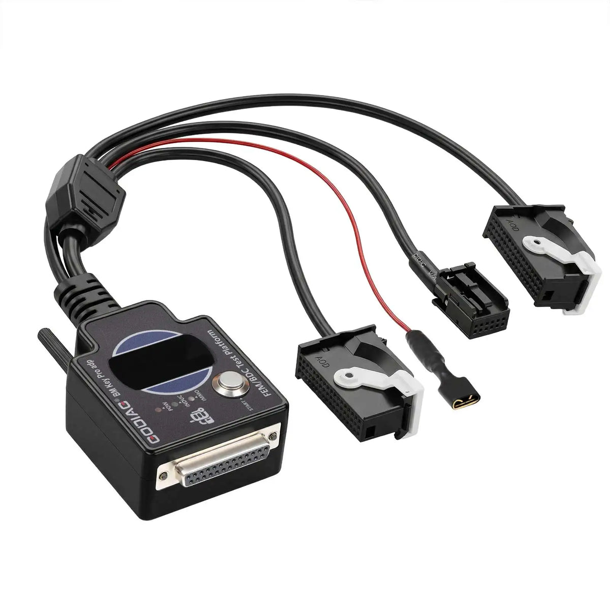 BMW car key programming test platform adapter with connection cables