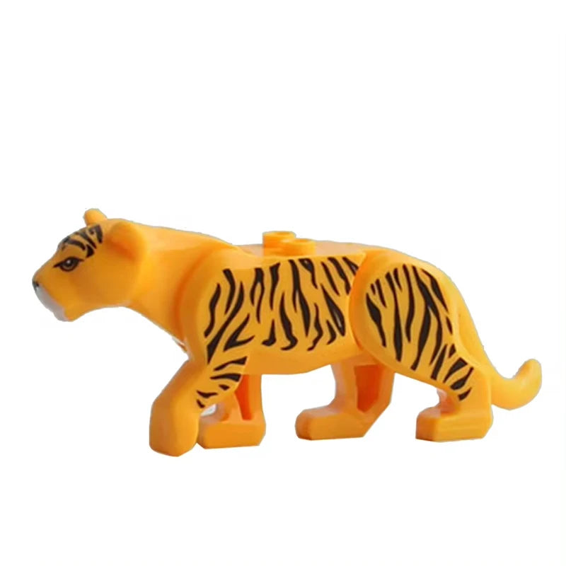 MOC Farm and Zoo Animal Building Blocks, Compatible with Small Bricks – 1PCS (33)