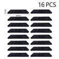 Non-Slip Carpet Stickers, Washable Reusable Rug Gripper Pads – 16Pcs