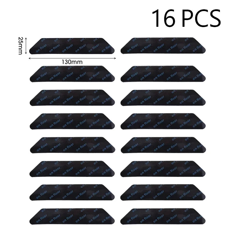 Non-Slip Carpet Stickers, Washable Reusable Rug Gripper Pads – 16Pcs