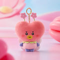 BT21 Flannel Character Keychain Doll Pendant for Backpack Decoration – Tata
