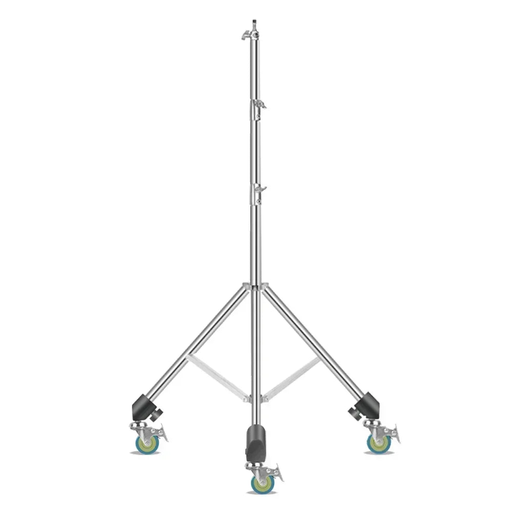 Telescopic Boom Arm Crane Lifting Frame for Studio Photography – 2.8M With wheels