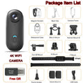 H88 Mini Action Camera, 4K/1080P Wi-Fi Body Cam with Accessories – 4K UHD Pro (F-BK)