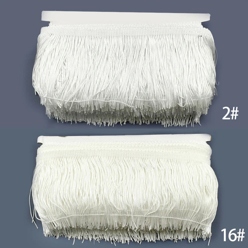 30cm Tassel Fringe Lace Trim for Sewing and Home Decor – 16