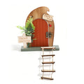 Wooden Fairy Elf Door Miniature Craft Decoration and Tooth Box – 4