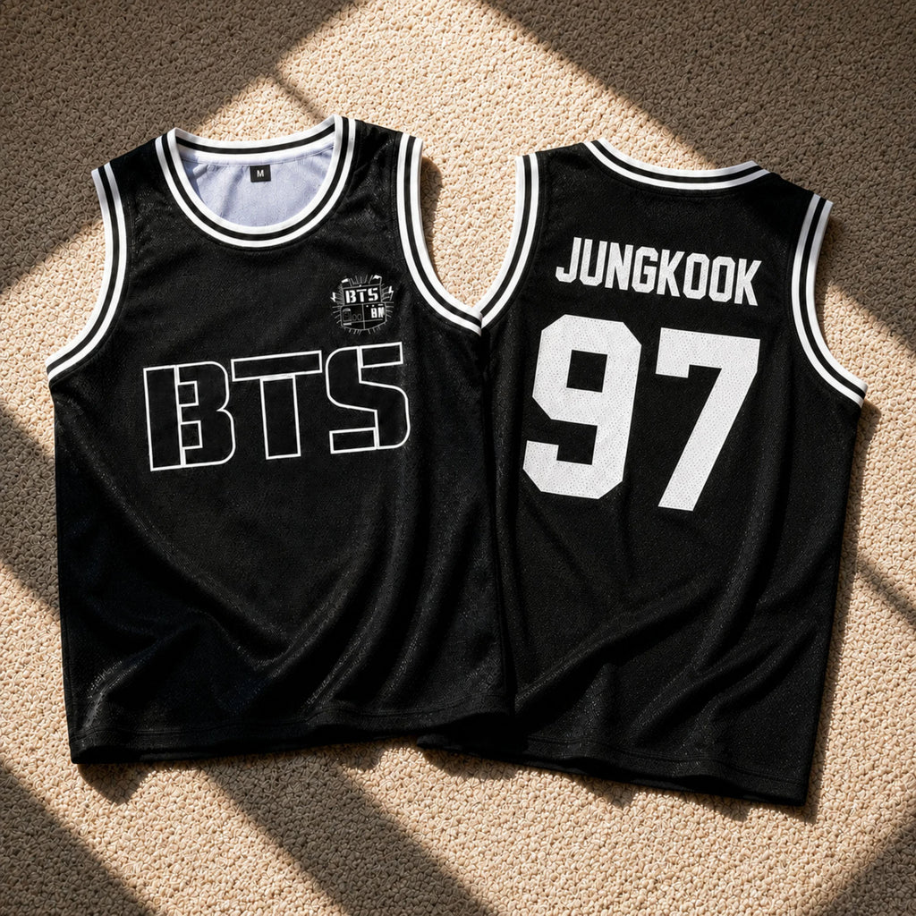 BTS Arirang 3D Print Basketball Jersey - Unisex Polyester Sports Vest – B26495