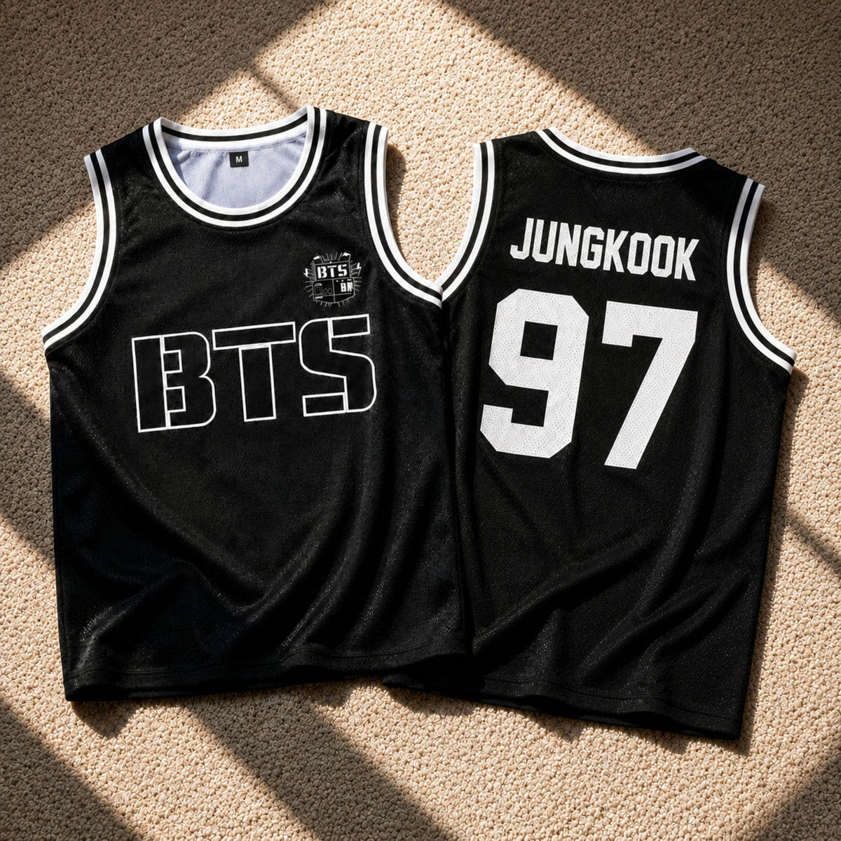 BTS Arirang 3D Print Basketball Jersey - Unisex Polyester Sports Vest – B26495