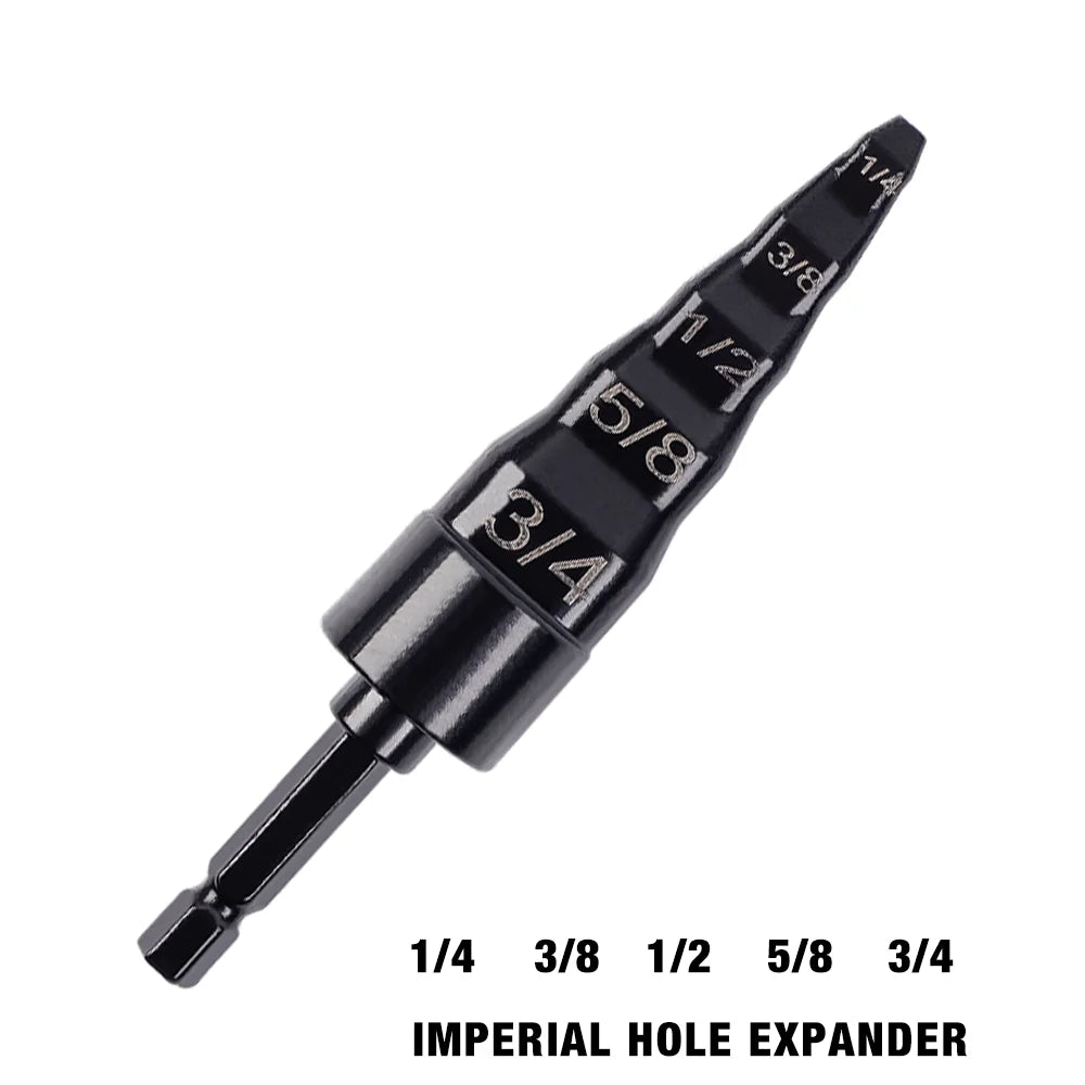 Alloy Steel Pipe Expander Drill Bit Set for HVAC Copper Tubing – Imperial