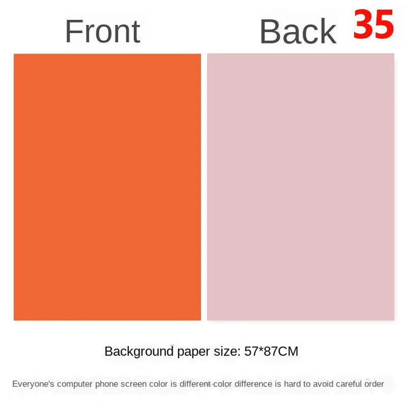 57 × 87 cm Double-Sided Photography Backdrop Paper – 35