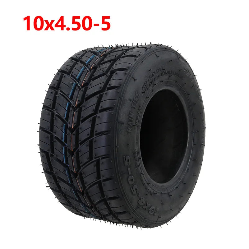 5-Inch Rubber Tires for ATV, UTV, Go-Karts and Drifting Tricycles – 10x4.50-5