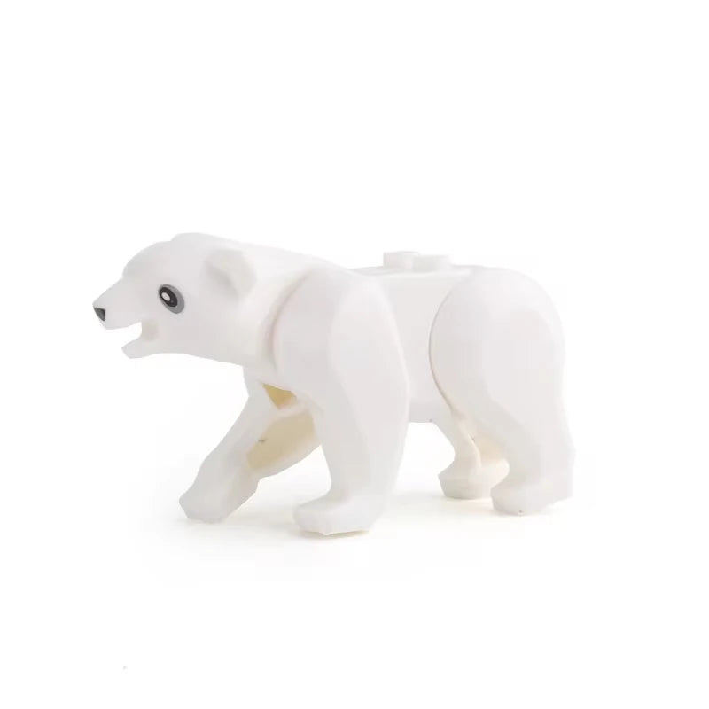 MOC Farm and Zoo Animal Building Blocks, Compatible with Small Bricks – 1PCS (14)