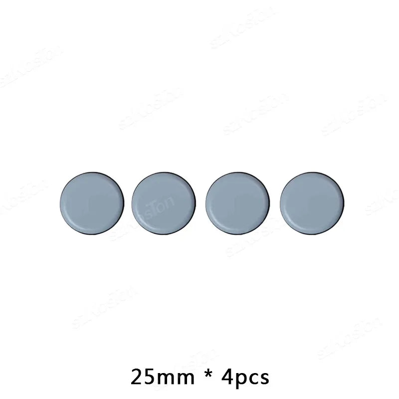 4-Piece Furniture Glider Sliding Pads, PE Plastic Floor Protectors – 25mm-2