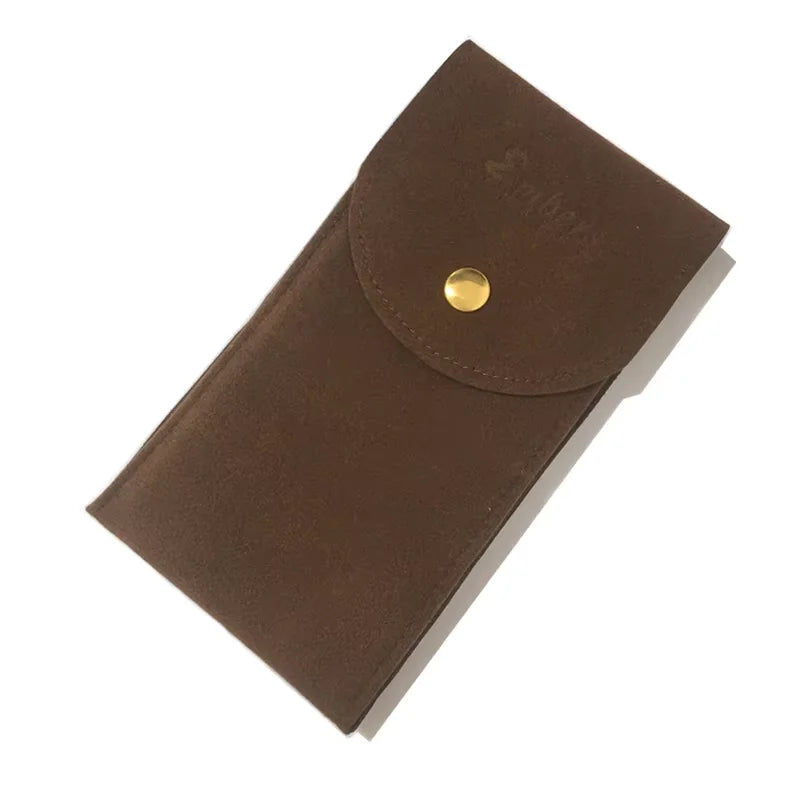Embers Flannelette Watch Travel Storage Case, 13x7cm – B-Brown