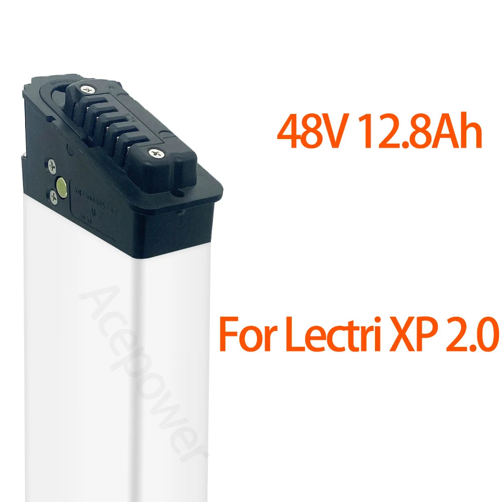 48V Ebike Battery for Lectri XP 1.0/2.0 and Step-Thru, 10.4Ah–14Ah – 48V12.8Ah XP2.0