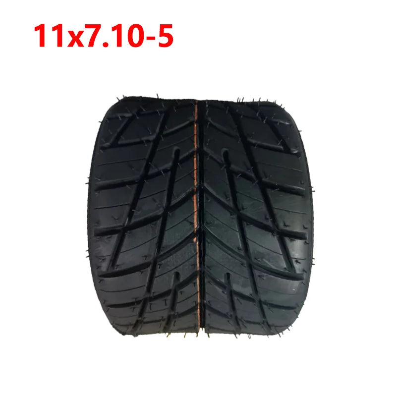 5-Inch Rubber Tires for ATV, UTV, Go-Karts and Drifting Tricycles – 11x7.10-5