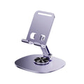 Rotating Stainless Steel Desk Phone and Tablet Holder – A