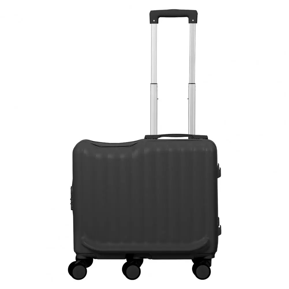 20 Inch Kids Ride-On Scooter Suitcase with Foldable Pedal and 6 Spinner Wheels – Black