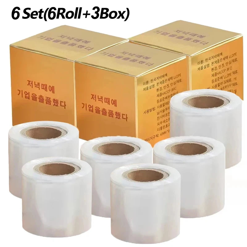 Permanent Eyebrow Microblading Preservative Film 42mm x 200m – Set 04